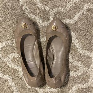 Tory Burch Ballet Flats - Taupe - Size 9